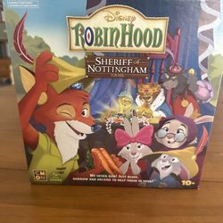 Disney Robin Hood Sheriff Of Nottingham Board Game