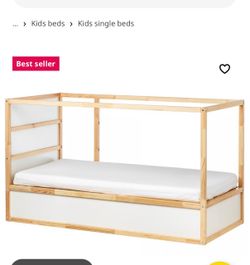 Used IKEA Twin Kura bed