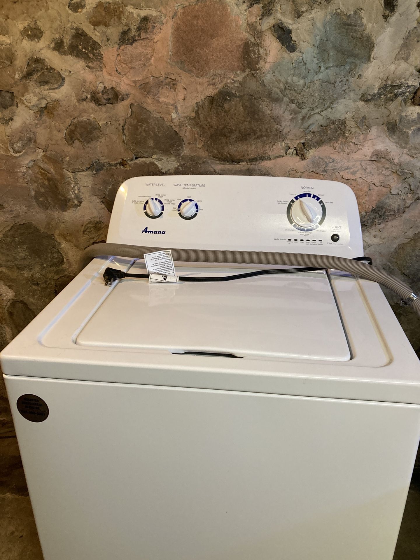 Amana Washer & Electric Dryer