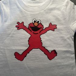 Elmo Onesie Or T-shirt.  Can Personalize!