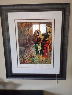 Salvador Dali lithograph