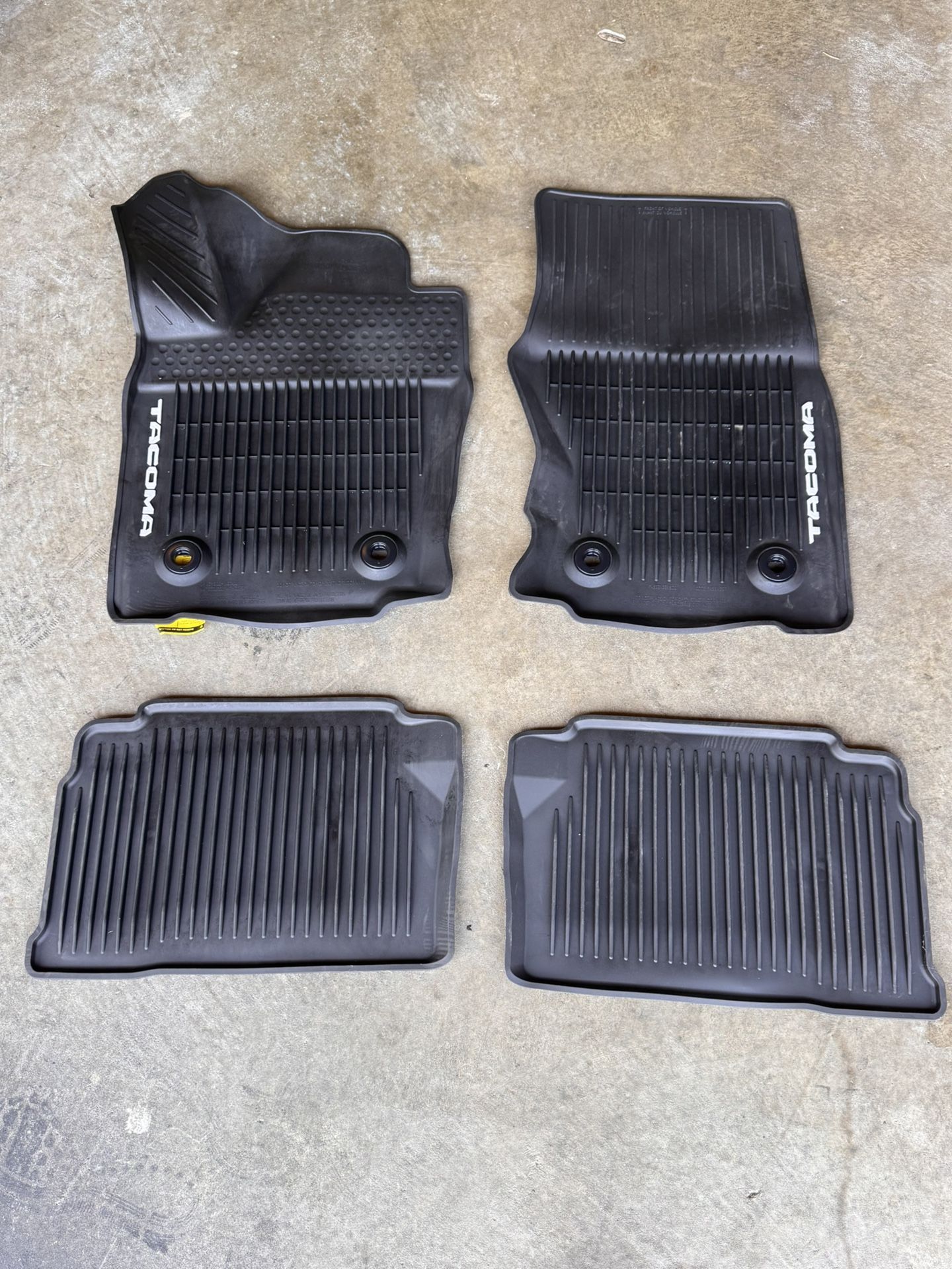 Toyota Tacoma OEM All Weather Mats