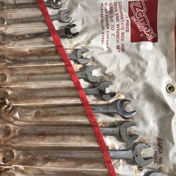 Open End Wrenches 11 Pieces