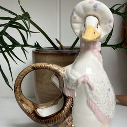 Vintage Goose Pot
