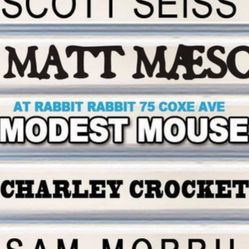 MODEST MOUSE Ticket 
