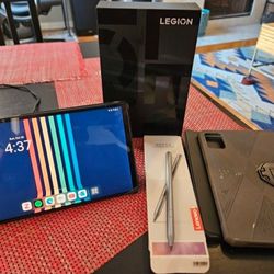 Lenovo Legion Tab Gen 2 + Pen, Case, Accessy