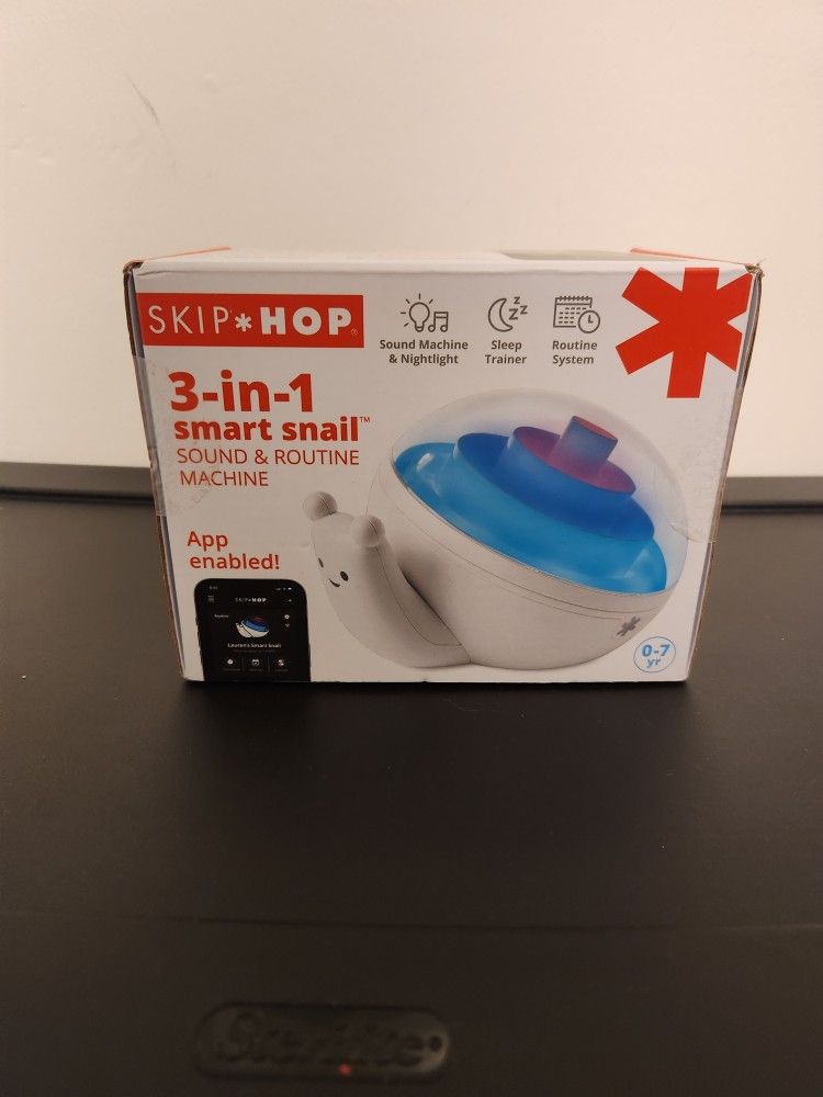 Skip Hop Smart Snail Sound And Routine Machine