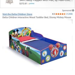 Mickey Toddler Bedset For Sale! 