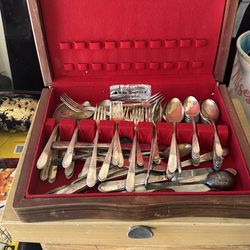 Silver plated silverware