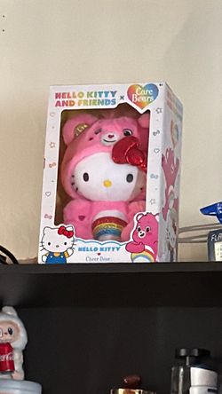 Hello Kitty care bear plush in box