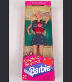 Vintage 1996 Barbie Back to School Special Edition Mattel New NIP