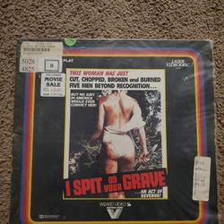 I Spit On Your Grave Laserdisc Wizard Video 