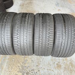 Set Of Four 275/40/21 And Two 315/35/21 Continental Premium Contact 6 SSR Runflats Like New With 90-95% Left BMW X5 Set 
