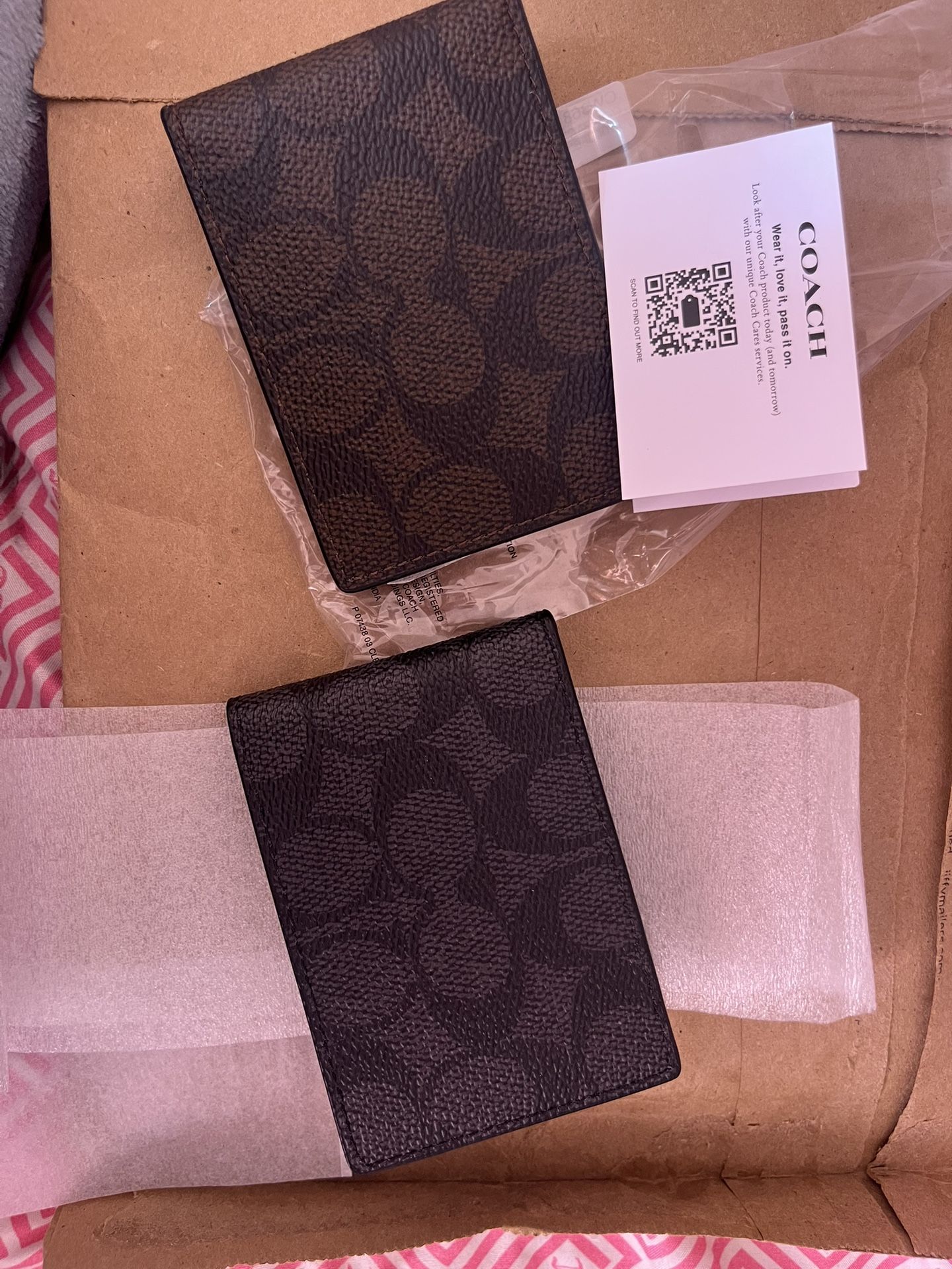 Coach Men Billfold Wallets