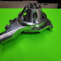 Weiand Polished Big Block Chevrolet Short Water Pump