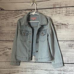 BCBGirls Light Blue Denim Jacket size 7/8
