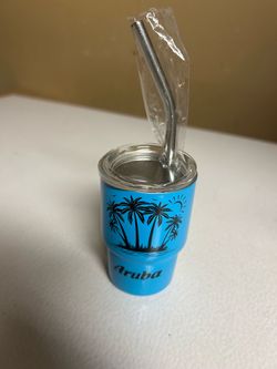 Souvenir shot Glass from Aruba, new