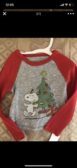 Baby Christmas snoopy shirt