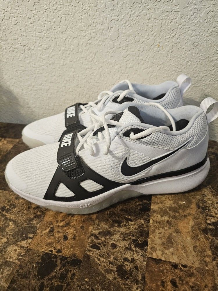 Nike Air Zoom Diamond Elite Turf White Baseball Shoes DZ0503-103 Men's Size 7/Women's 8.5