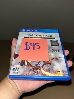 Middle-Earth Shadow of War Definitive Edition PlayStation PS4 PS5 Video Game