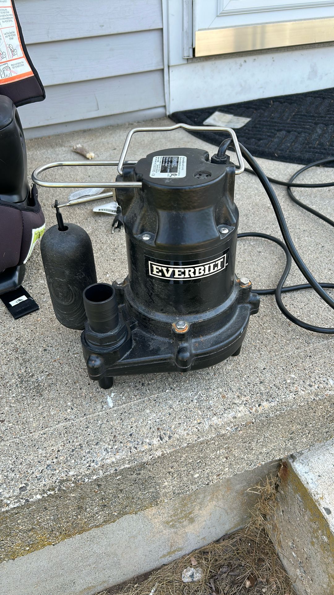 Ever built sump pump