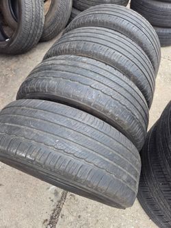 4 tires 225/60/18 Michelin primacy tour A/S