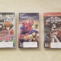 PSP Playstation Portable (UMD) PRICES ARE PICTURED