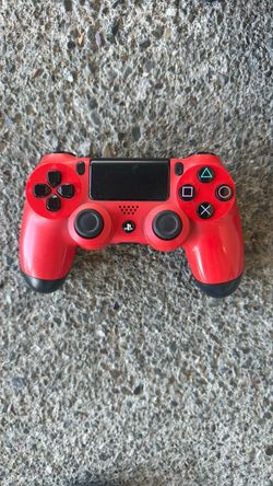 PS4 Red Controller PlayStation 4 Controller