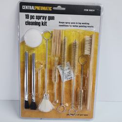 CENTRAL PNEUMATIC

19 pc spray gun cleaning kit

Keeps spray guns in top working conditions for better painting results

Kit includes:

(10) Wood pick
