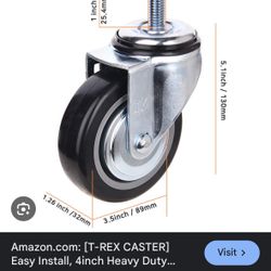 Casters/ Wheels