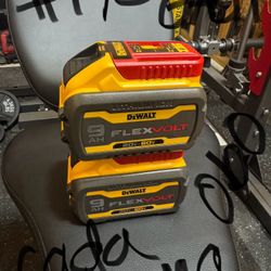 Dewalt 60v Flex volt  9 AH