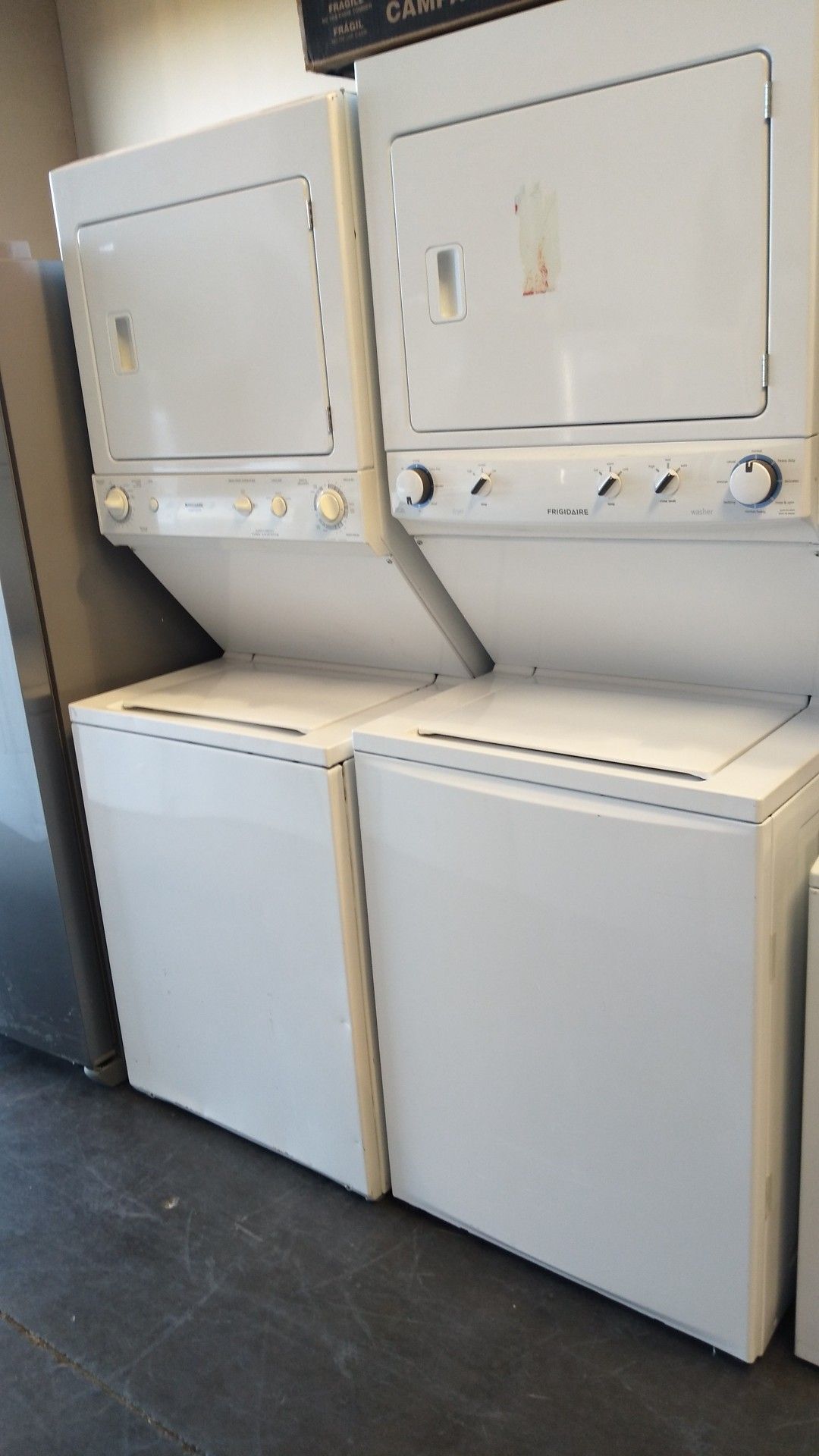 Used/Refurbished Stackable 27" Washer & Dryer (Electric or gas)