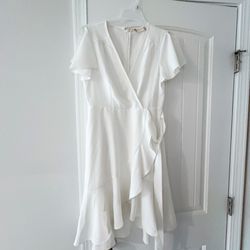 Altar’d State Roxana White Dress Size Small