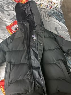 Canada Goose Black Down Puffer Jacket