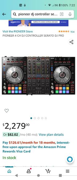 Pioneer DDJ-SX2 Controller Mixer DJ Serato