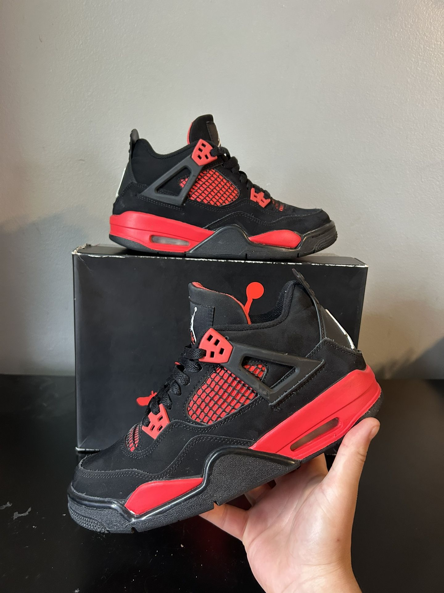 jordan 4 red thunder size 6.5