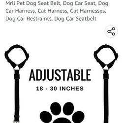 Pet Dog Seat Belt, Dog Car Seat, Dog Car Harness, Cat Harness, Cat Harnesses, Dog Car Restraints, Dog Car Seatbelt

