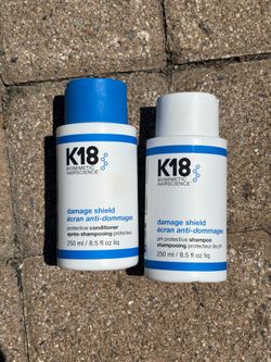 Unopened K18 Damage Shield Shampoo & Conditioner Set