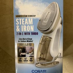 Conair Steam And Iron New In Box