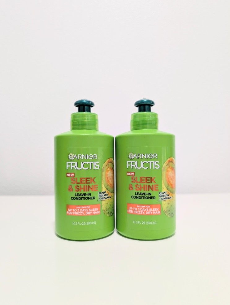 Garnier Fruictis Sleek & Shine Leave-in Conditioner, 10.2oz