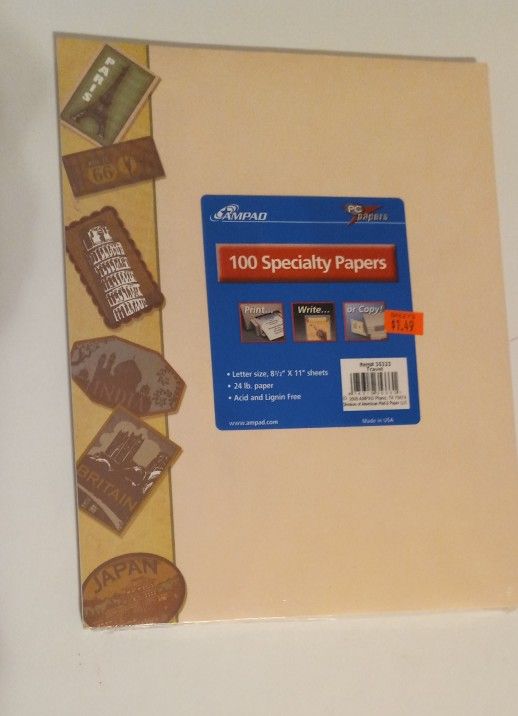 100 Specialty Papers