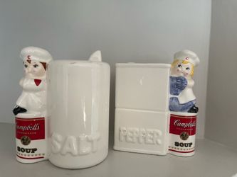 Vintage Campbell Salt & Pepper Shakers