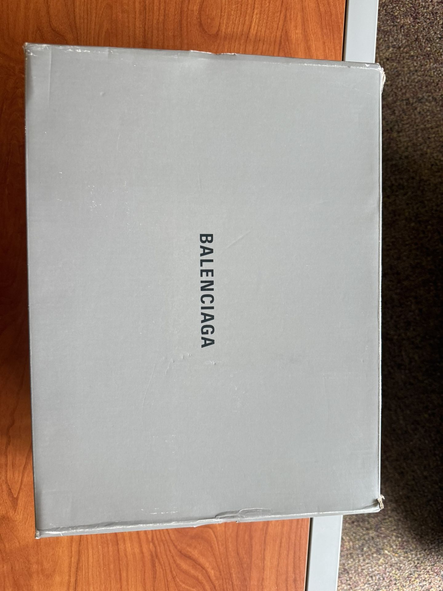 Balenciga Runner, Grey/white/silver, Size 11 US MEN
