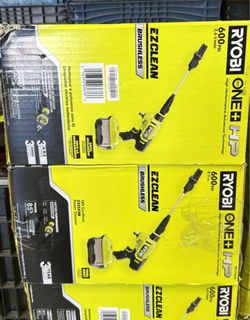 Ryobi 18v cordless hp 600psi power washer tool only each $50