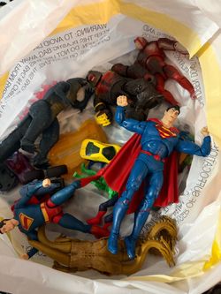 Small bag of action figures