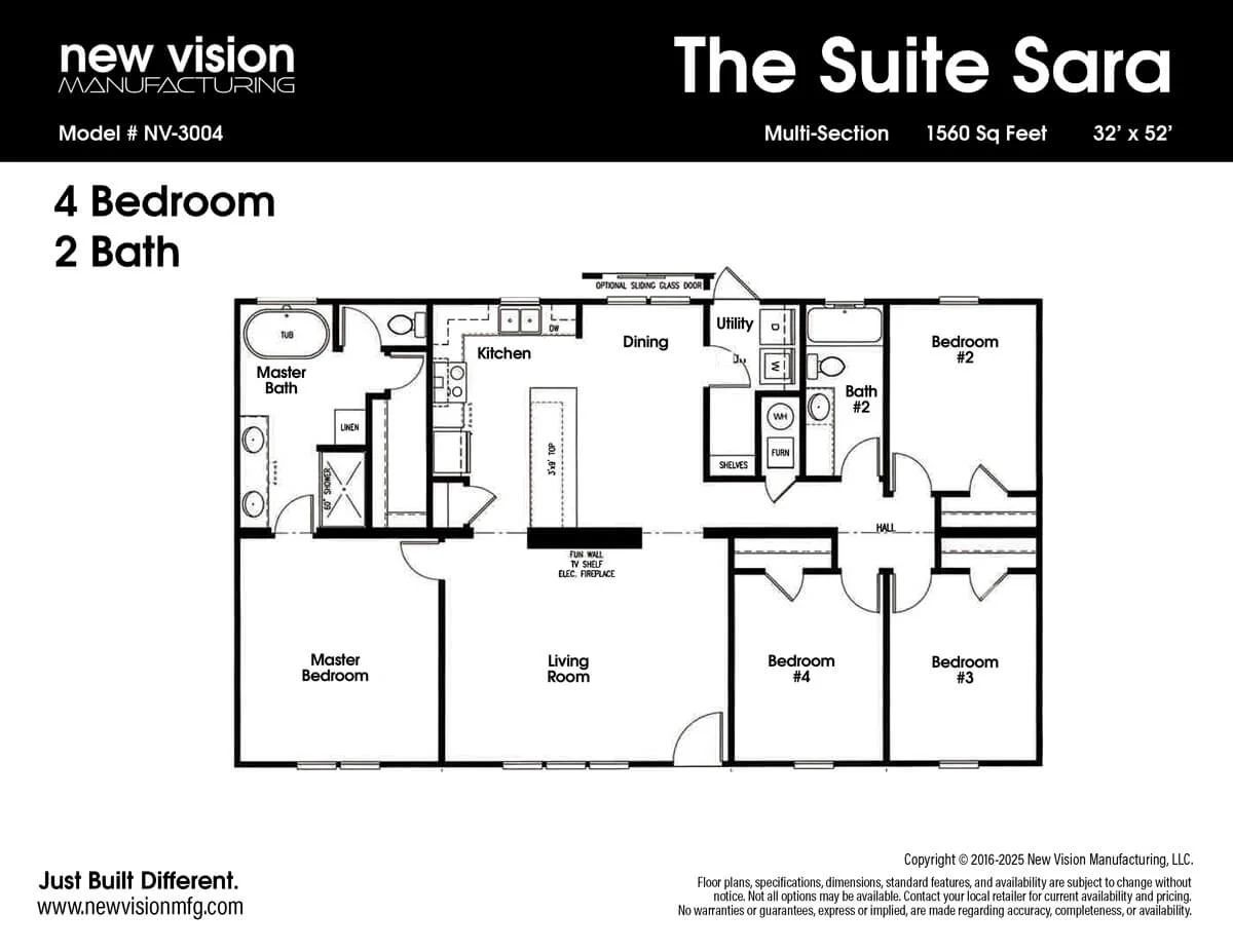 New Family Home 4 bedroom 2 bath