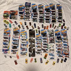 130+ Hot Wheels Car Collection Batmobile, 50th + 55th Anniversary Neon Speeder Series and more