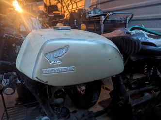 Rare Vintage Honda CJ tank - fits various models.