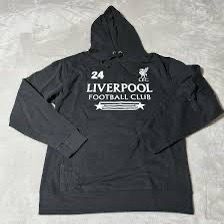 Black Liverpool FC Hoodie- Medium