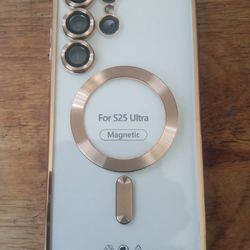 CASE GALAXY S25 ULTRA WITH MAGNETIC CHARGER 